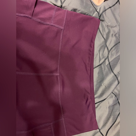 Zyia Active Purple Tights Size 8-10 - Picture 3 of 4